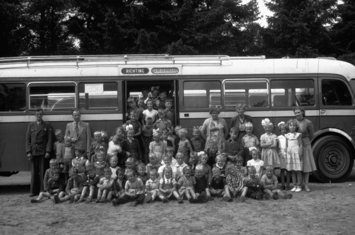 Openbaar onderwijs Gytsjerk schoolreisjes tot 1960