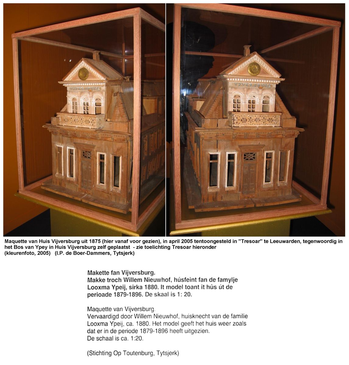 Maquette Huis Vijversburg