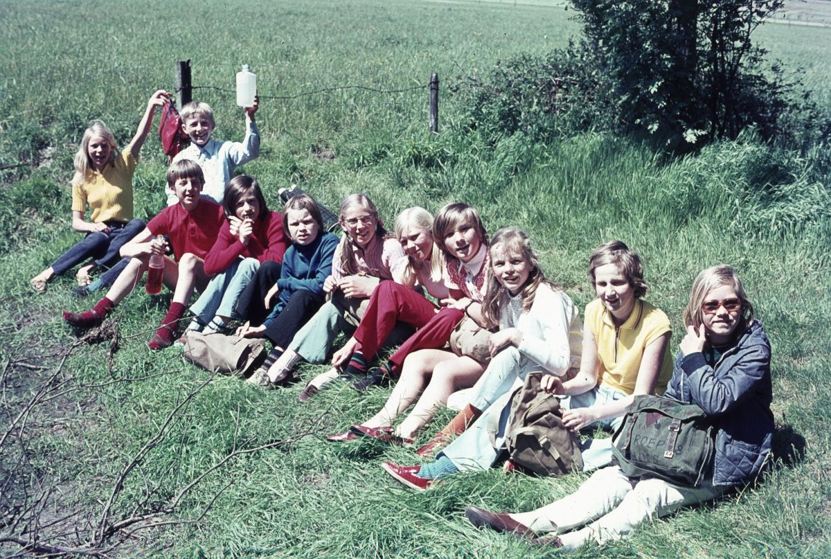 Openbaar onderwijs Gytsjerk schoolreisje 1970 - 1972