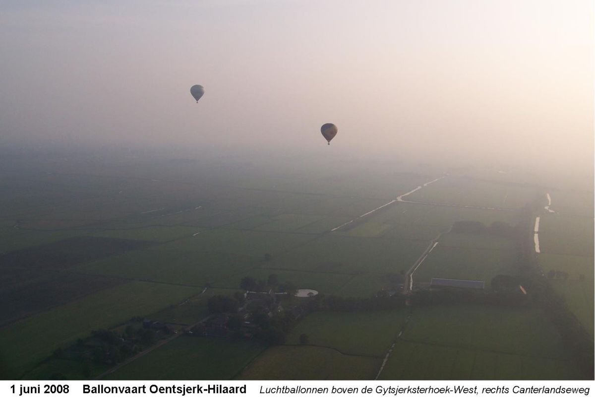 Ballonvaart Oentsjerk- Hilaard